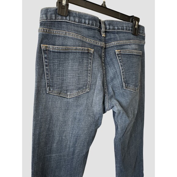 J. Crew Stretch HIPSLUNG Women Blue Jeans Denim Pants 29S Dark Wash Bootcut - Picture 4 of 7